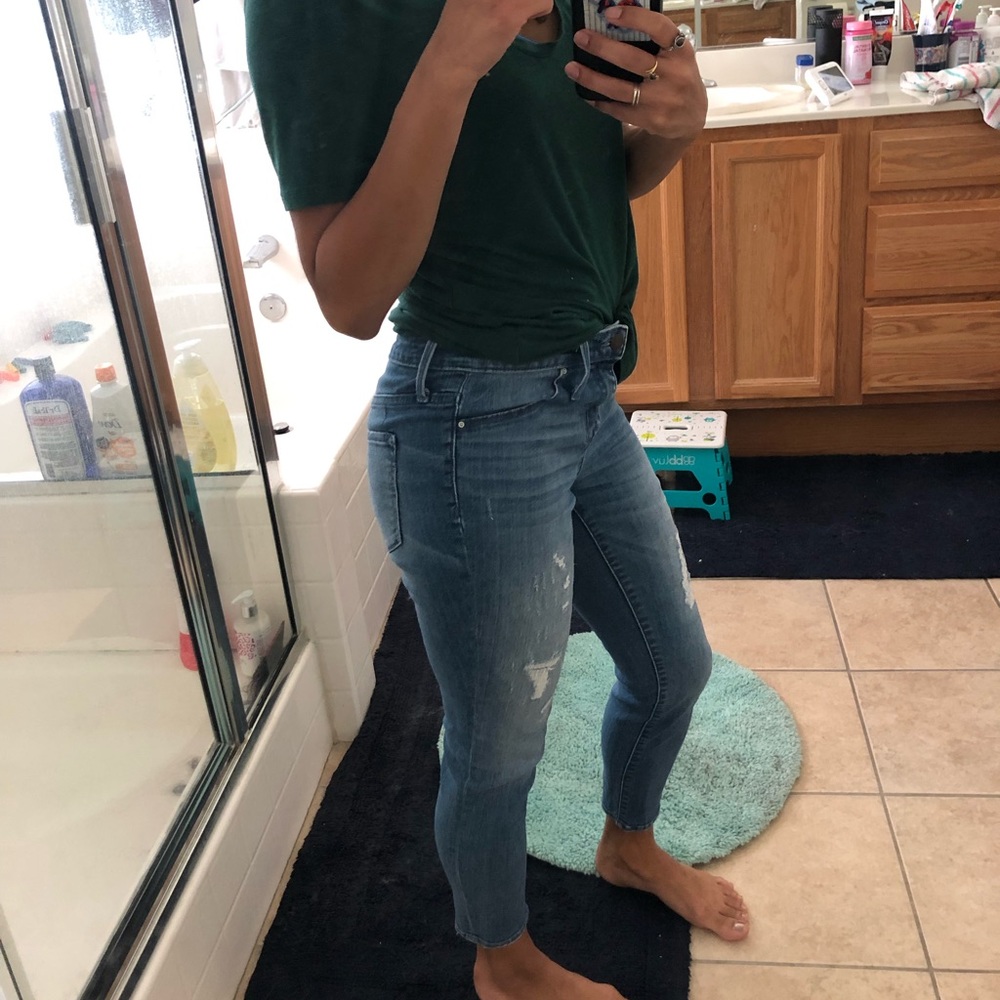 Mossimo high rise cropped jeggings